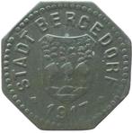 Notgeld Stadt BERGEDORF 20 Pfennig 1917 F#36.2 zink, Ophalen of Verzenden, Duitsland, Losse munt