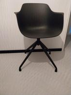 zwarte kuipstoelen, Huis en Inrichting, Stoelen, Ophalen, Twee, Zwart, Zo goed als nieuw