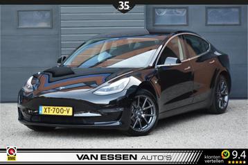 Tesla Model 3 Long Range AWD 75 kWh Glasdak Leder Camera Key beschikbaar voor biedingen