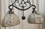 Vintage hanglamp, Minder dan 50 cm, Gebruikt, Ophalen of Verzenden, Metaal