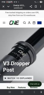 Droppers Nieuw 34.9 31.6 en 30.9 en gebruikt allen over, Overige typen, Nieuw, Kindshock, Mountainbike