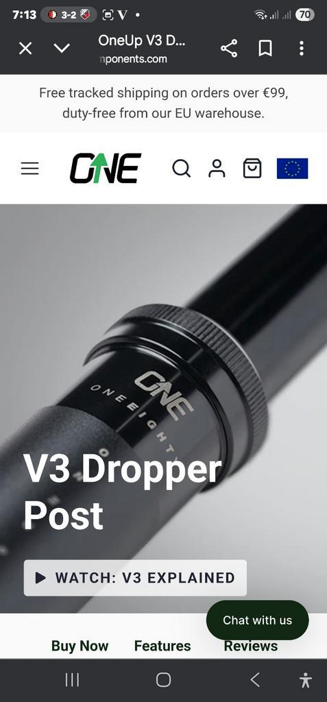 Droppers Nieuw 34.9 31.6 en 30.9 en gebruikt allen over, Fietsen en Brommers, Fietsonderdelen, Nieuw, Mountainbike, Overige typen