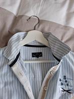 L' Argentina dames blouse maat 38/M lichtblauw/ wit streepje, Kleding | Dames, Ophalen of Verzenden, Zo goed als nieuw, Maat 38/40 (M)