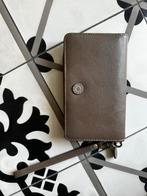 Leren dames portemonnee clutch elephant grey, Ophalen of Verzenden, Zo goed als nieuw, Bruin, Leer