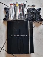 PlayStation 3 met 9 games en 3 controllers – defect, Ophalen, Niet werkend, Met 2 controllers