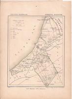 Gemeente Doornspijk Kuyper kaartje 1867, Ophalen of Verzenden
