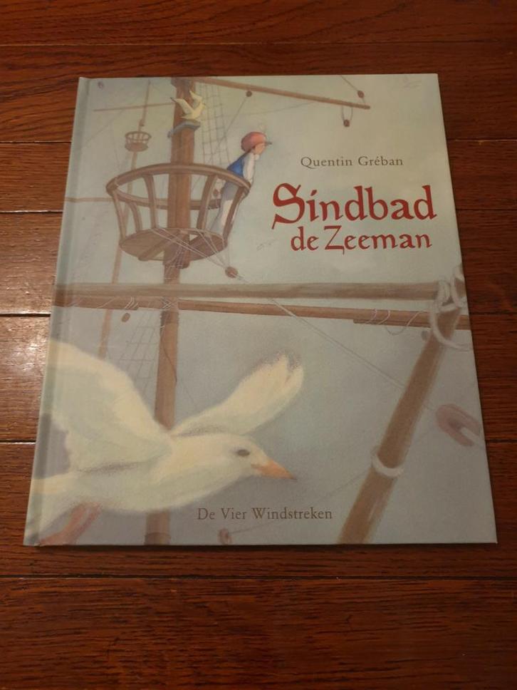 Quentin Greban - Sindbad de zeeman, Boeken, Kinderboeken | Jeugd | onder 10 jaar, Zo goed als nieuw, Sprookjes, Ophalen of Verzenden