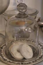 Antiek frans glazen glas cloche stolp 19e eeuw mondgeblazen, Ophalen of Verzenden