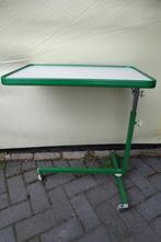 Bedtafeltje, verstelbaar, vintage, Ophalen, Gebruikt, Rechthoekig, Metaal