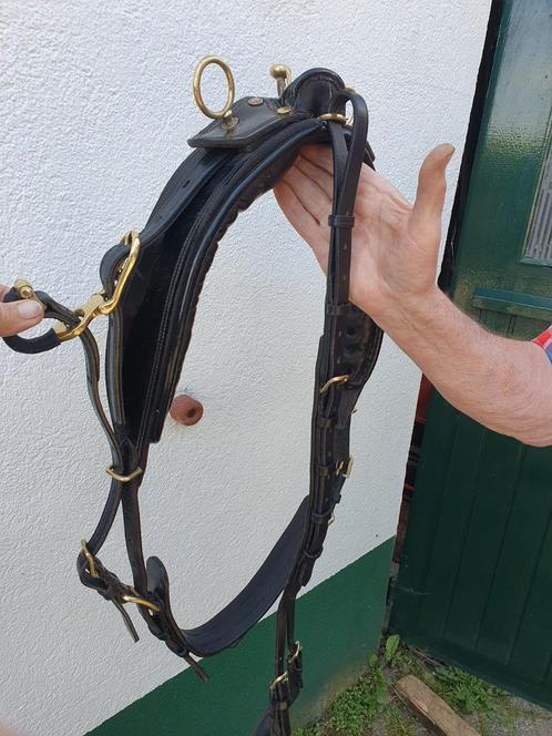 Mooi soepel concourstuigje koper, lak ,geen goedkope import, Dieren en Toebehoren, Paarden en Pony's | Hoofdstellen en Tuigage