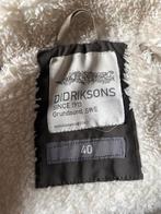 Didriksons Jas - Maat M - Zwart, Maat 38/40 (M), Ophalen of Verzenden, Zo goed als nieuw, Didriksons