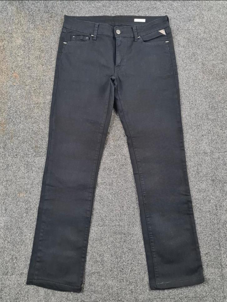Replay Pearl straight fit W30 L32 WMN Tulsi3032 Zwart, Kleding | Dames, Spijkerbroeken en Jeans, Zo goed als nieuw, W30 - W32 (confectie 38/40)