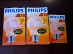 3 Philips Softone gloeilampen terracotta 40W peer NIEUW gr.f, 30 tot 60 watt, Nieuw, Soft of Flame, Gloeilamp
