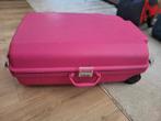Hardcase fushia koffer met cijferslot lijkt op suitsuit ☘️, Sieraden, Tassen en Uiterlijk, Koffers, Ophalen of Verzenden, Zo goed als nieuw