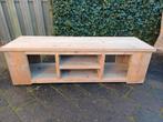 TV meubel hout, Ophalen, 100 tot 150 cm, Zo goed als nieuw, Minder dan 100 cm