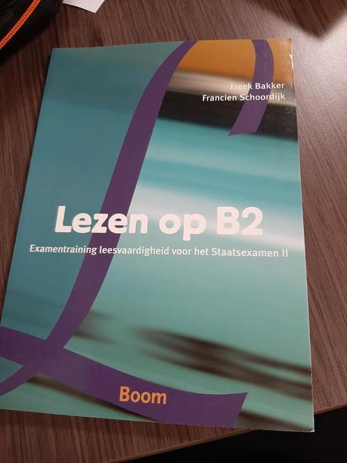 Francien Schoordijk - Lezen op B2, Boeken, Schoolboeken, Zo goed als nieuw, Nederlands, Overige niveaus, Ophalen of Verzenden