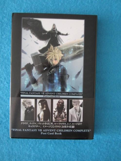 Final Fantasy VII 7 advent children post card art boekje, Spelcomputers en Games, Games | Sony PlayStation 1, Nieuw, Role Playing Game (Rpg)