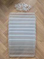9x oude SAMLA IKEA deksels voor 45/65 L bakken, Doe-het-zelf en Verbouw, Kratten en Dozen, Ophalen of Verzenden, Zo goed als nieuw