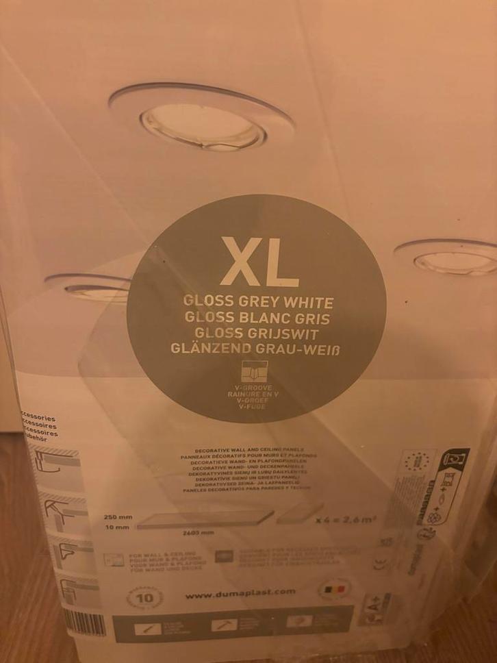 Plafondplaten vochtbestendig - 10 stuks, Doe-het-zelf en Verbouw, Platen en Panelen, Nieuw, Overige materialen, Minder dan 20 mm