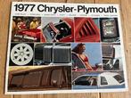 Chrysler Plymouth 1977 autofolder brochure, Boeken, Auto's | Folders en Tijdschriften, Gelezen, Ophalen of Verzenden