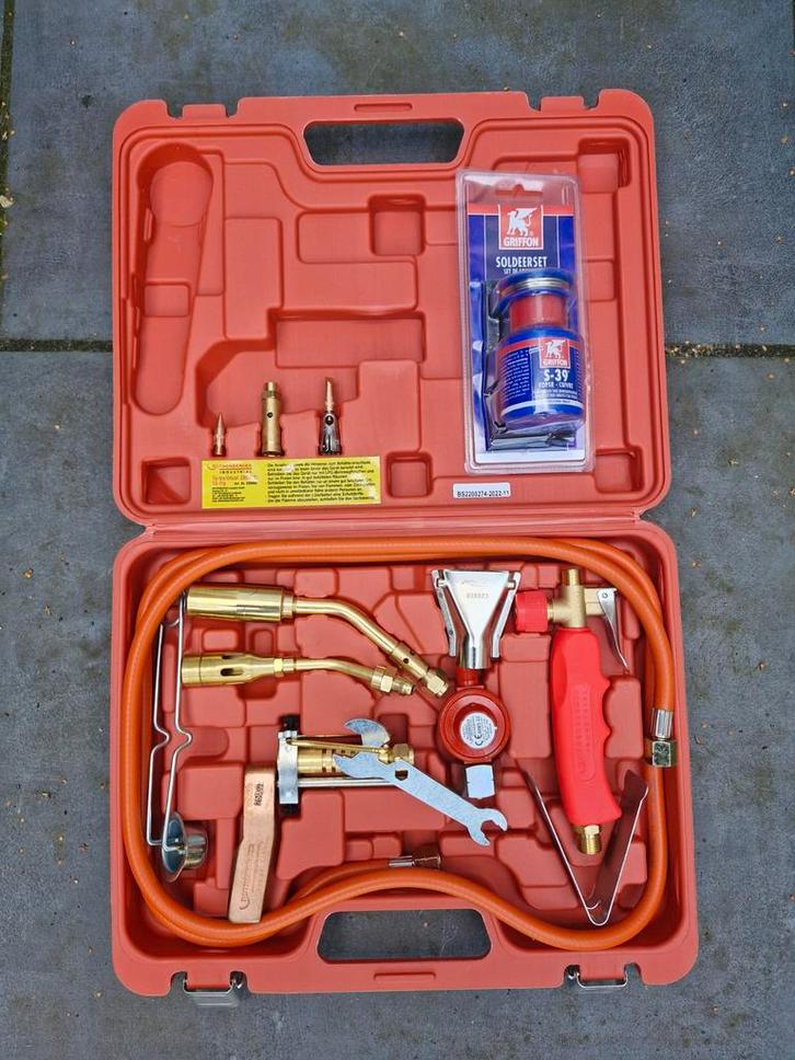 Complete Soldeerset - Rothenberger Industrial, Doe-het-zelf en Verbouw, Gereedschap | Handgereedschap, Ophalen of Verzenden