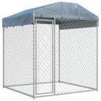 Hondenkennel hondenkooi buiten + dak 2x2x2,3 GRATIS BEZORGD!, Verzenden