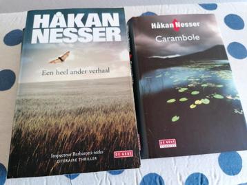 2x Hakan Nesser -Een heel ander verhaal en Carambole beschikbaar voor biedingen