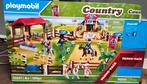 Playmobil country set met paarden hindernissen en stalletje, Ophalen of Verzenden, Zo goed als nieuw