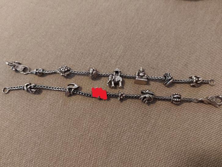 Trollbeads diverse kralen, Sieraden, Tassen en Uiterlijk, Bedels, Zo goed als nieuw, Trollbeads, Overige materialen, Ophalen