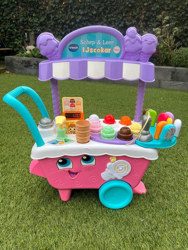 Vtech Schep & Leer IJscokar - Zo Goed Als Nieuw!, Kinderen en Baby's, Speelgoed | Educatief en Creatief, Zo goed als nieuw, Elektronica