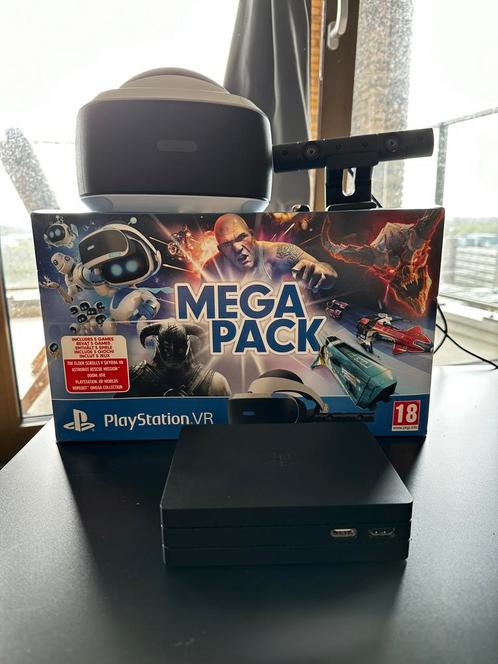 PlayStation VR MEGA PACK (Zonder games) MET PS5 adapter., Spelcomputers en Games, Spelcomputers | Sony PlayStation Consoles | Accessoires