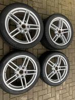 Set 19" Porsche 911 velgen met winterbanden 991, Auto-onderdelen, Banden en Velgen, 19 inch, 285 mm, Banden en Velgen, Winterbanden