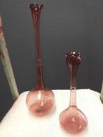 Bolvaasjes met ranke hals, Overige kleuren, Ophalen of Verzenden, Minder dan 50 cm, Glas