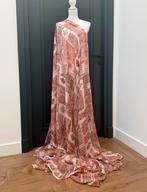 Nieuw! Zijde Georgette textiel stof 4.93 m x 1.35 m, 120 cm of meer, Ophalen of Verzenden, Satijn of Zijde, Nieuw