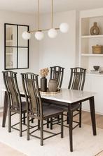 4 Giorgetti Umberto Asnago Eetkamerstoelen, Ophalen of Verzenden, Zo goed als nieuw