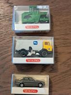 WIKING MERCEDES , WALS EN BFI VEEGWAGEN, Ophalen of Verzenden, Bus of Vrachtwagen, Wiking