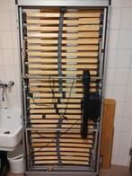 Elektrisch verstelbare bedbodem, Ophalen, Gebruikt, 90 cm, Eenpersoons