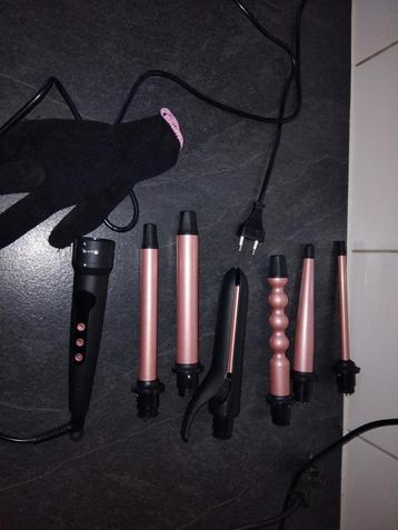 Krultang met 6 opzetstukken wordt hier niet meer gebruikt beschikbaar voor biedingen