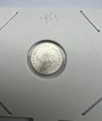 Nederlandse Antillen. Juliana. 1/10 Gulden 1963 Sch 1401-2, Postzegels en Munten, Munten | Nederland, Ophalen of Verzenden, Koningin Juliana