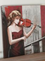 Schilderij.  1mx1m, Antiek en Kunst, Kunst | Schilderijen | Modern, Ophalen