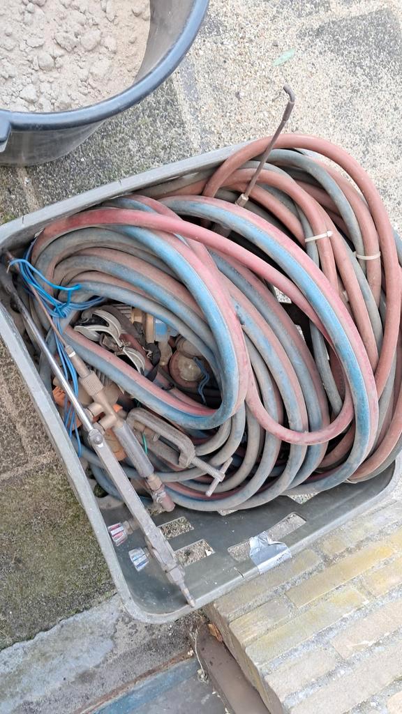 Autogeen lasapparaat met reduceertoestellen, Doe-het-zelf en Verbouw, Gereedschap | Handgereedschap, Ophalen of Verzenden