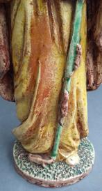 Om 1940 Russel Tiglia Tegelen Heilige Gertrudis van Nijvel, Antiek en Kunst, Antiek | Religie, Ophalen of Verzenden