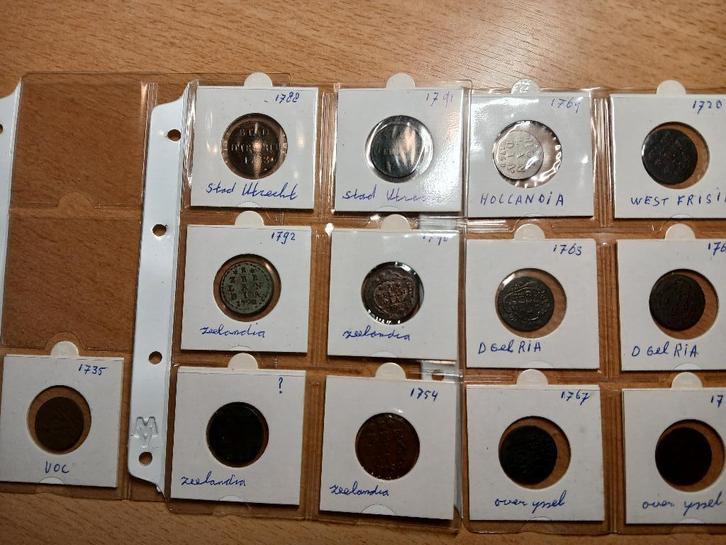 voc munten, Postzegels en Munten, Munten | Nederland, Setje, Overige waardes, Vóór koninkrijk, Ophalen of Verzenden