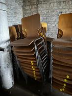 Grote partij horeca schoolstoelen caféstoelen etc. Op=op, Huis en Inrichting, Stoelen, Overige materialen, Vijf, Zes of meer stoelen