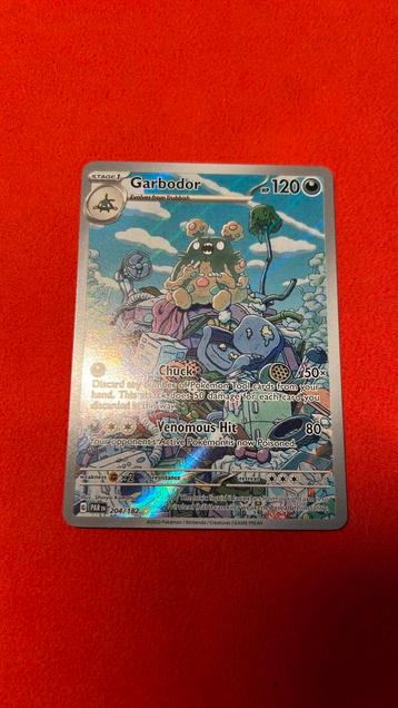Garbodor 204/182 AR par en FULL ART beschikbaar voor biedingen