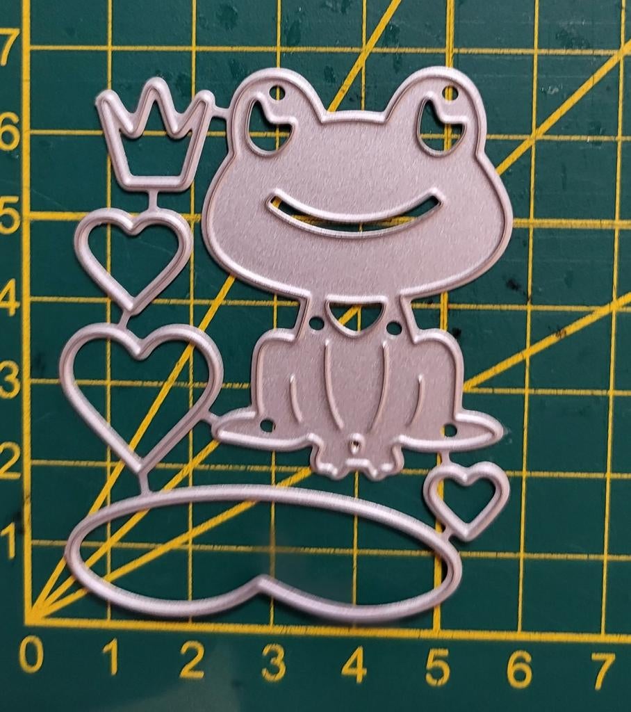 Snijmal kikker lelieblad, hartje, Ophalen of Verzenden, Nieuw, Overige thema's, Pons of Mal