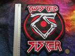 Twisted Sister zeer mooie shaped embroidered backpatch, Verzenden, Nieuw, Kleding
