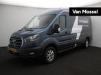 Ford E-Transit 350 L3H2 Trend 68 kWh | DEMO VOORDEEL! | 360, Auto's, Bestelauto's, Automaat, 750 kg, Blauw, Origineel Nederlands