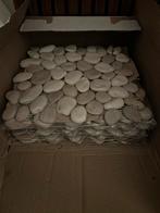 Rivier stenen tan mat tegels mozaiek sanitair matjes 7 stuks, Doe-het-zelf en Verbouw, Tegels, Ophalen, Zo goed als nieuw, Minder dan 5 m²