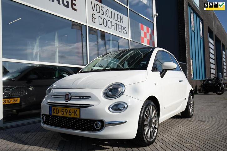 Fiat 500 0.9 TwinAir Turbo Lounge | Navigatie |Bluetooth | P, Auto's, Fiat, Bedrijf, Te koop, ABS, Airbags, Airconditioning, Bluetooth
